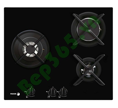 Bếp Gas Âm Kính Fagor CFI-3GLSTA/BUT-NAT