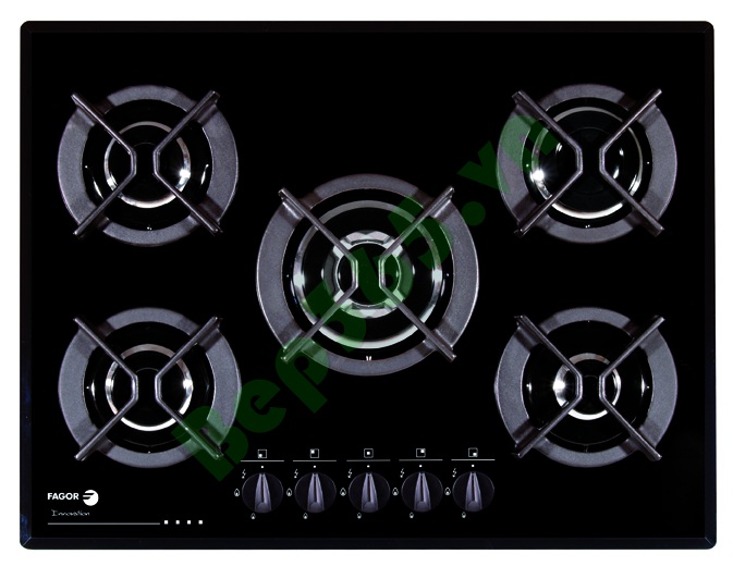 Bếp Gas Âm Kính FAGOR 6CFI-5GLST/BUT