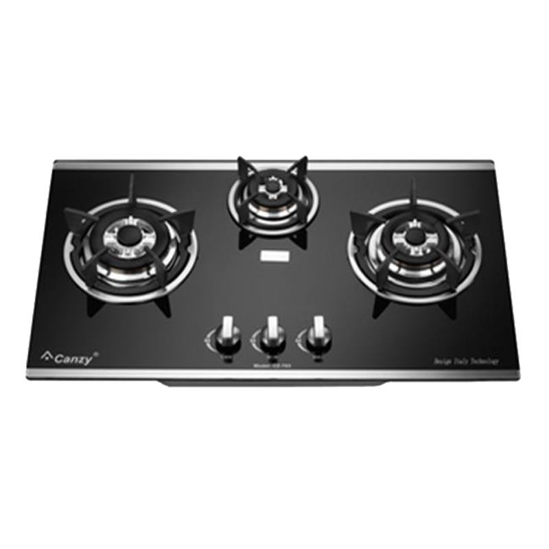 Bếp gas âm 3 lò Canzy CZ 763