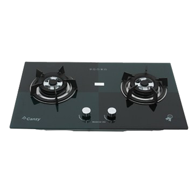 Bếp gas âm 2 lò Canzy CZ 268 Xanh Đen
