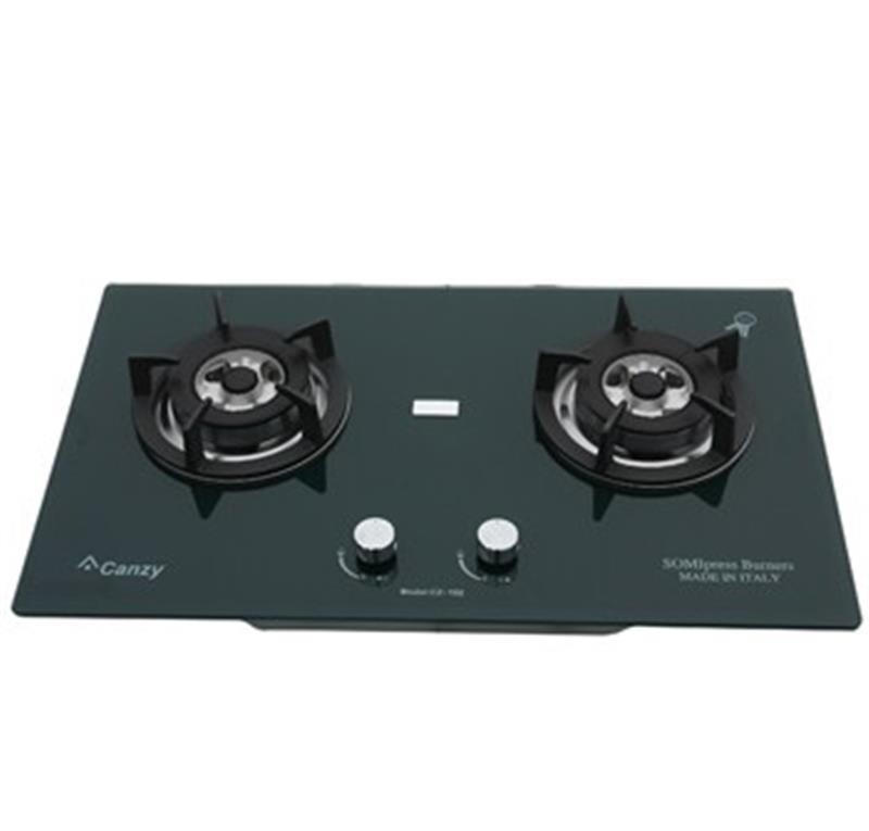 Bếp gas âm 2 lò Canzy CZ 102 Xanh