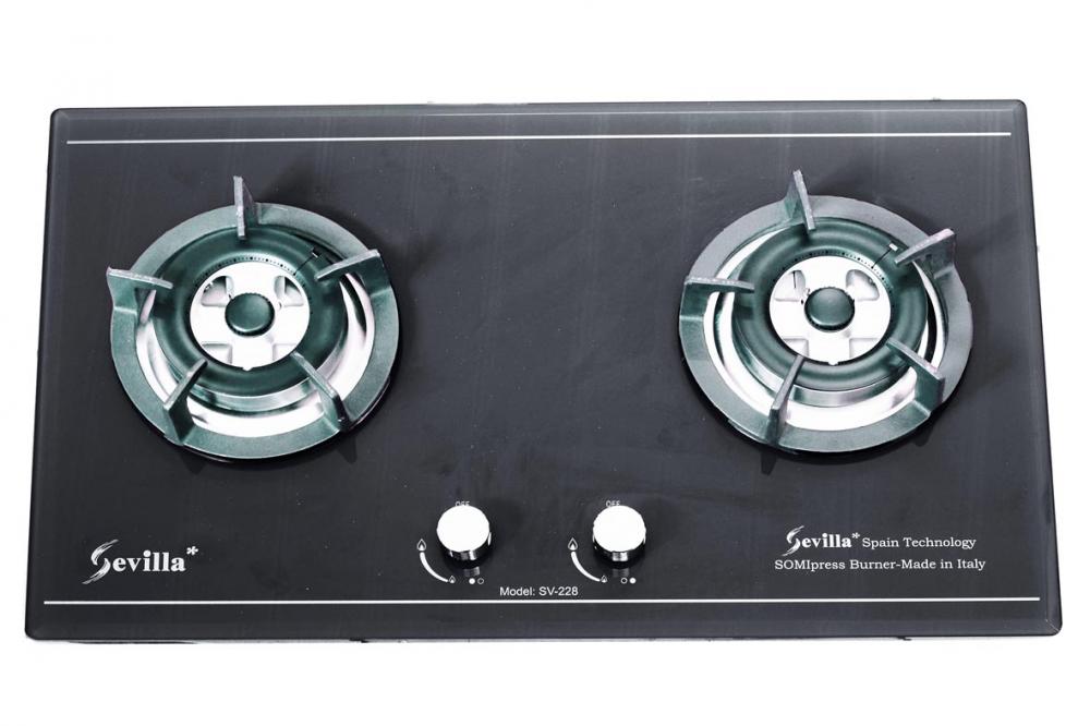 Bếp Gas Âm Sevilla SV - 228 Black