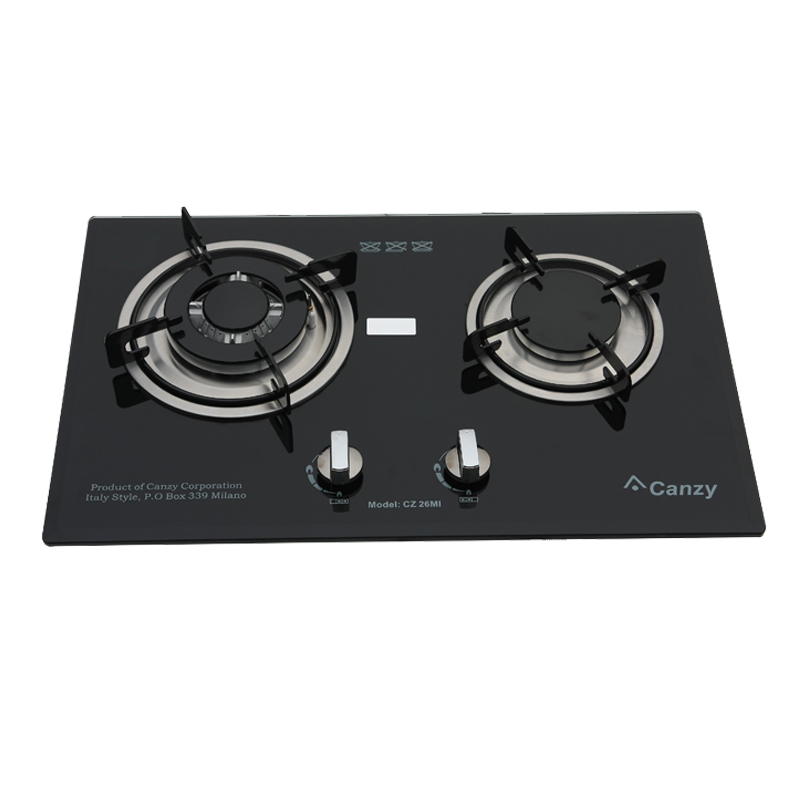 Bếp gas âm 2 lò Canzy CZ 26MI