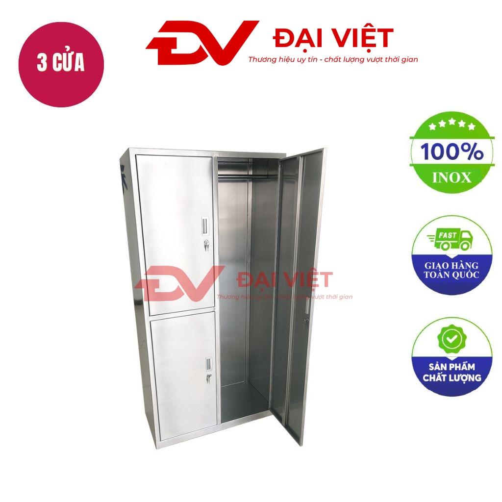 Tủ quần áo 3 cửa mái dốc 900x420x1800mm