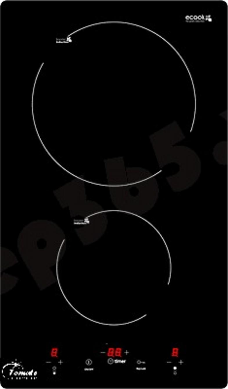 Tổng quan sản phẩm Bếp từ đôi Tomate Domino Vertical TOM 02I-V lắp âm