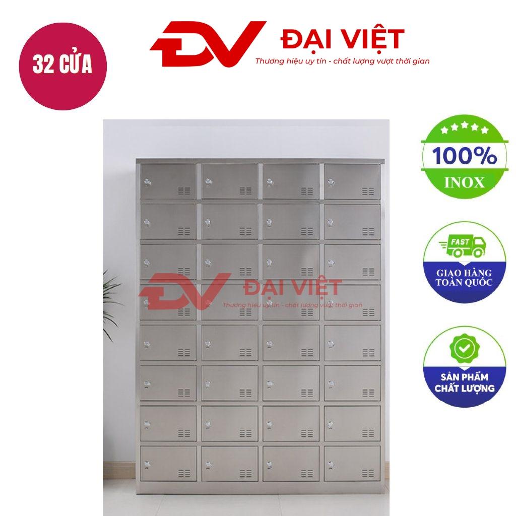 Tủ quần áo inox 32 cửa 1800x1200x350mm