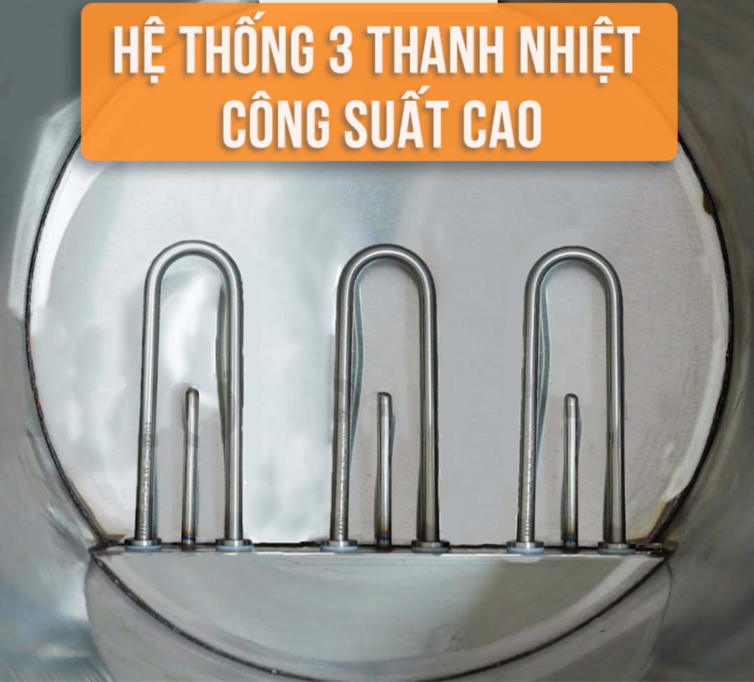 Dung tích lớn phục vụ hiệu quả