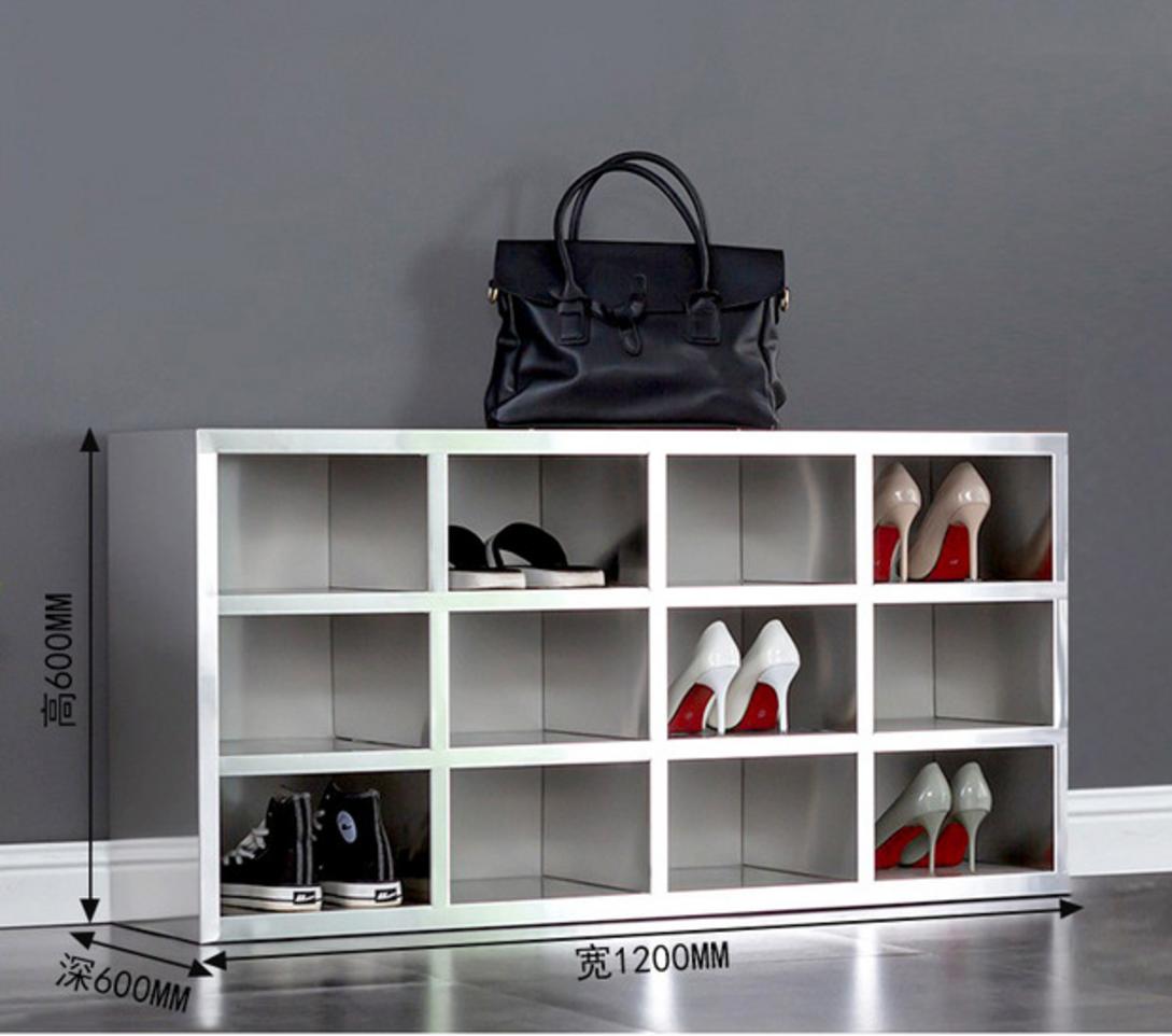 Ảnh chi tiết các ưu điểm của tủ giày inox 12 hộc Cơ Khí Đại Việt