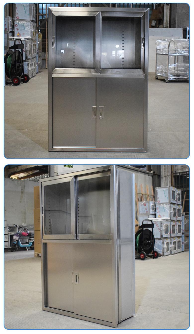 Thông số kỹ thuật tủ thuốc y tế inox 4 cửa 2 ngăn kéo