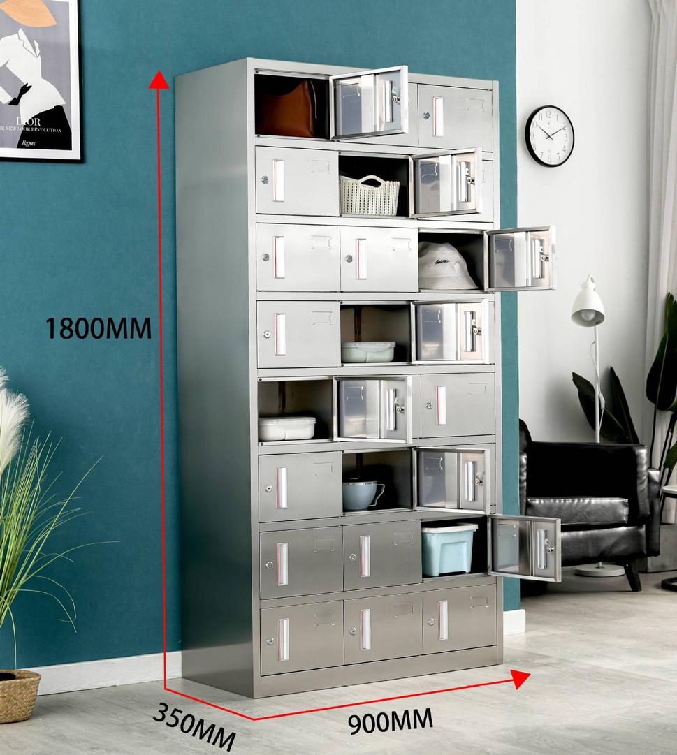 Ảnh minh họa hướng dẫn vệ sinh và bảo trì tủ quần áo inox 24 cửa