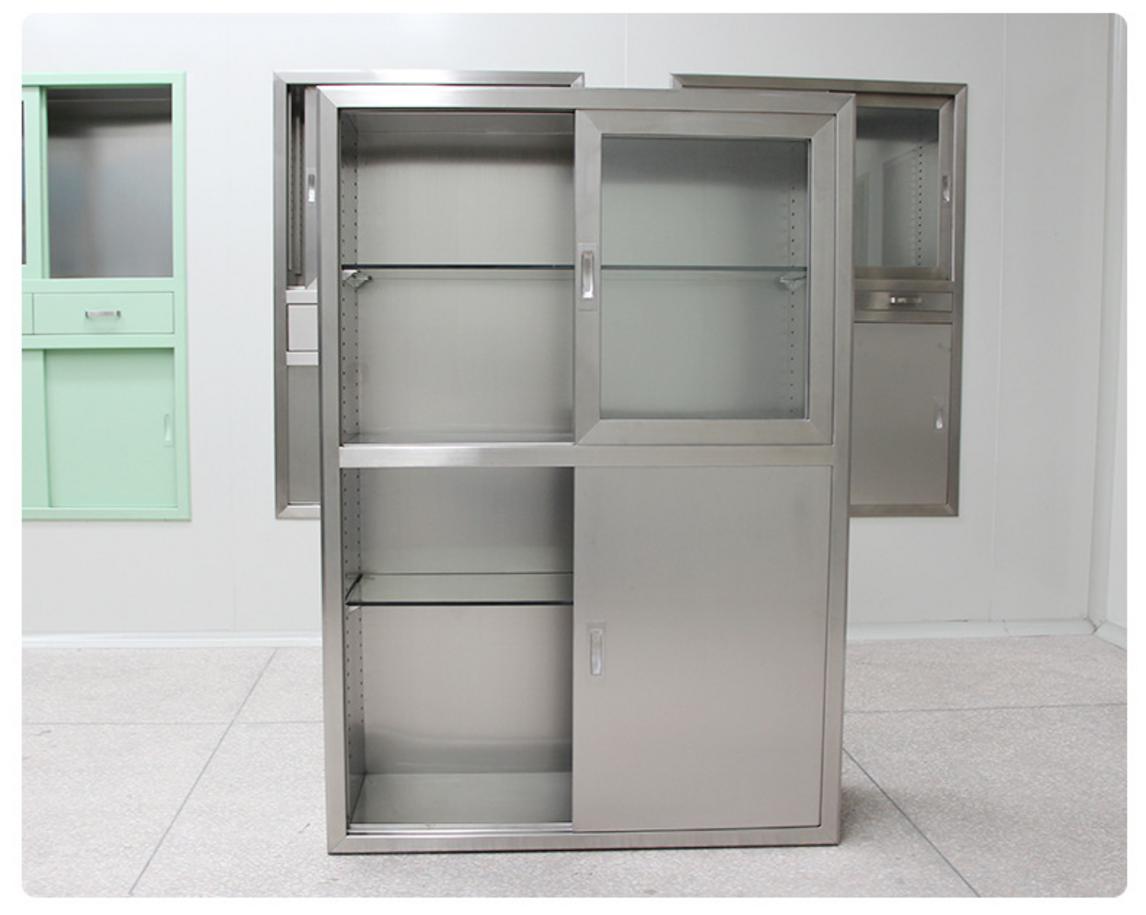 Thông số kỹ thuật tủ thuốc tây inox 900x1300x300mm