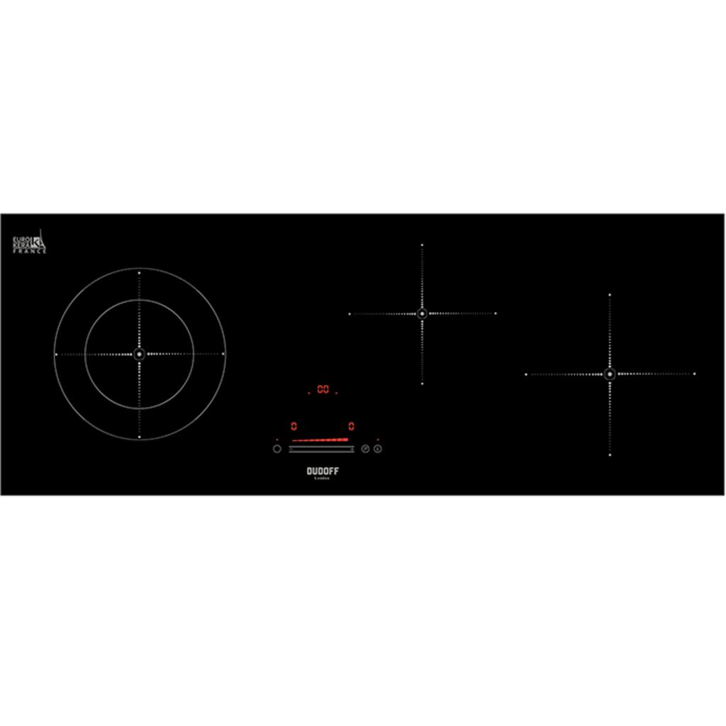 Bảng so sánh 3 tiêu chí chính giữa bếp dudoff mia f3b và các đối thủ bosch teka chefs với biểu đồ thanh hoặc đơn giản