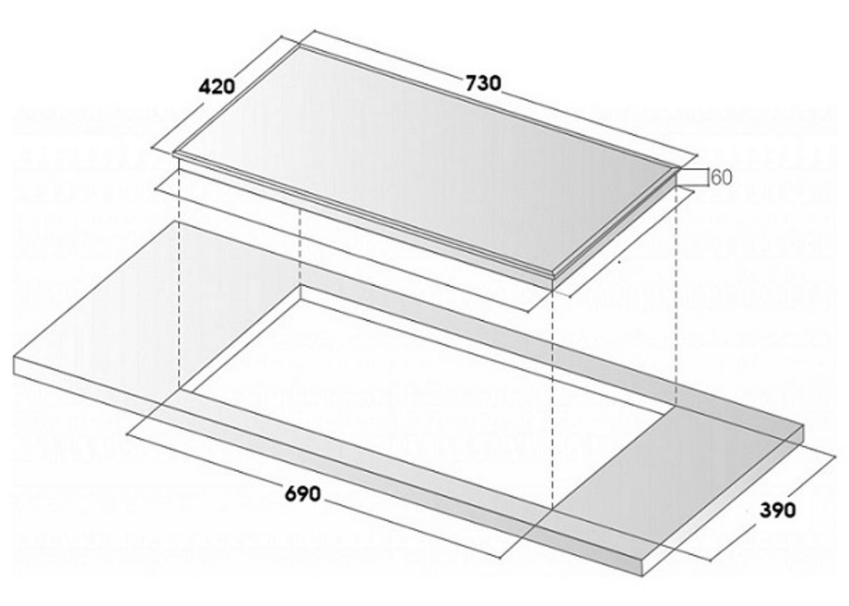 Tiết kiệm điện năng 35% với công nghệ Inverter của bếp từ đôi Sevilla SV-MR90 lắp âm