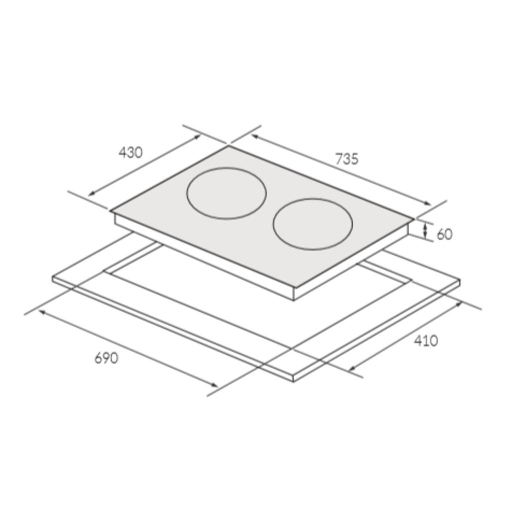 Bảng so sánh bếp từ Eurosun EU-T256Max với các đối thủ Bosch Chefs Sunhouse