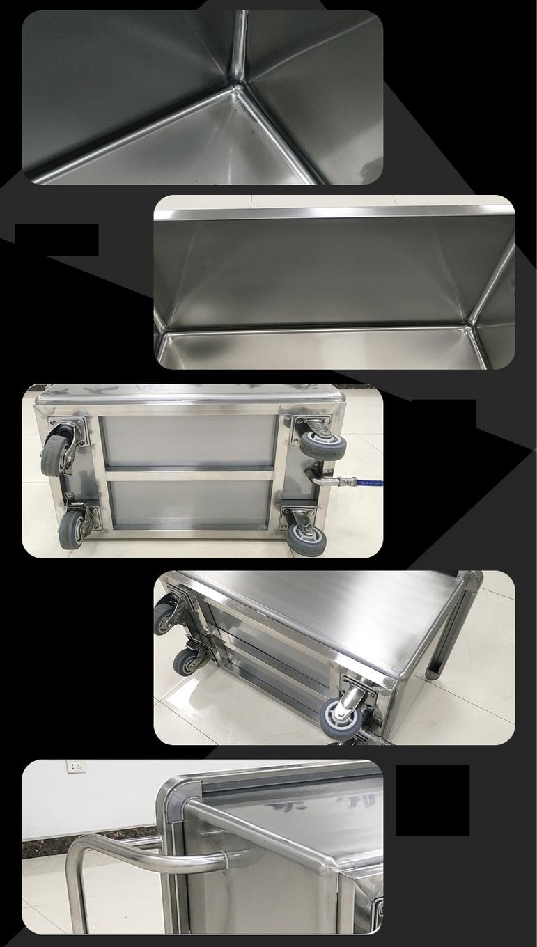 Bảng so sánh chi tiết xe đẩy y tế inox 2 tầng của Cơ Khí Đại Việt với các đối thủ trên thị trường