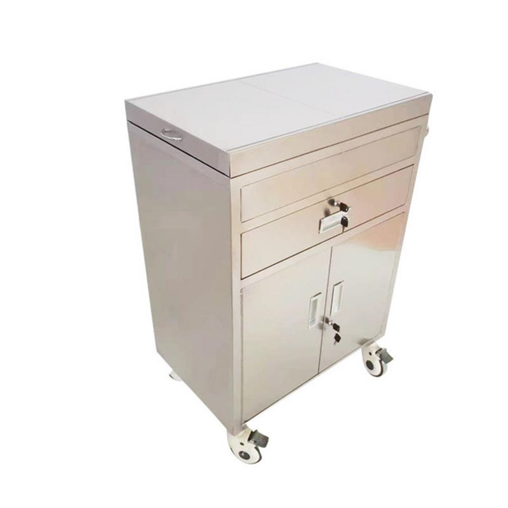 Bảng so sánh giữa tủ inox y tế 4 cửa 2 ngăn kéo Cơ Khí Đại Việt và sản phẩm đối thủ như inox 201 công nghệ hàn bảo hành