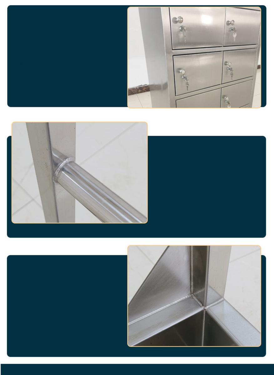 Bảng so sánh tủ giày inox 304 và các chất liệu tủ khác như gỗ và nhựa