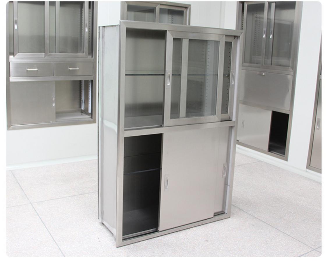 Thiết kế an toàn của tủ thuốc tây inox 900x1300x300mm