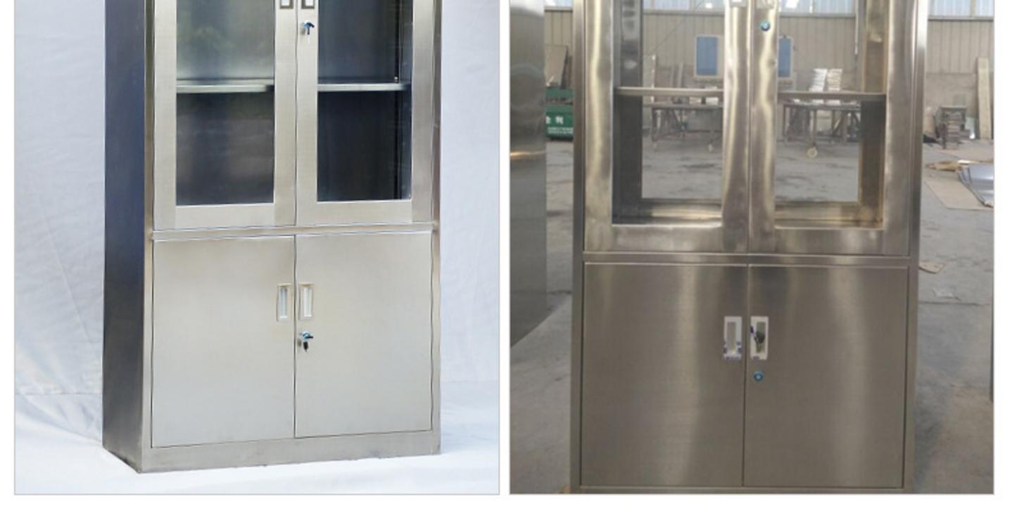 Thiết kế nhiều ngăn tiện ích của tủ thuốc y tế inox