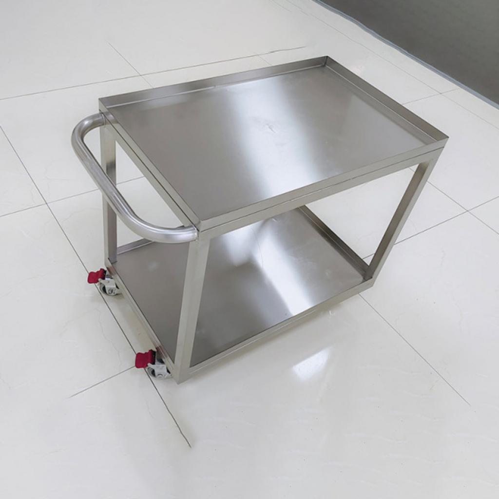 Bảng so sánh xe đẩy inox 2 tầng với các loại xe đẩy phổ biến khác