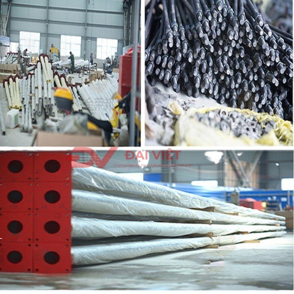 Bảng thông số kỹ thuật chi tiết cột cờ inox 9m