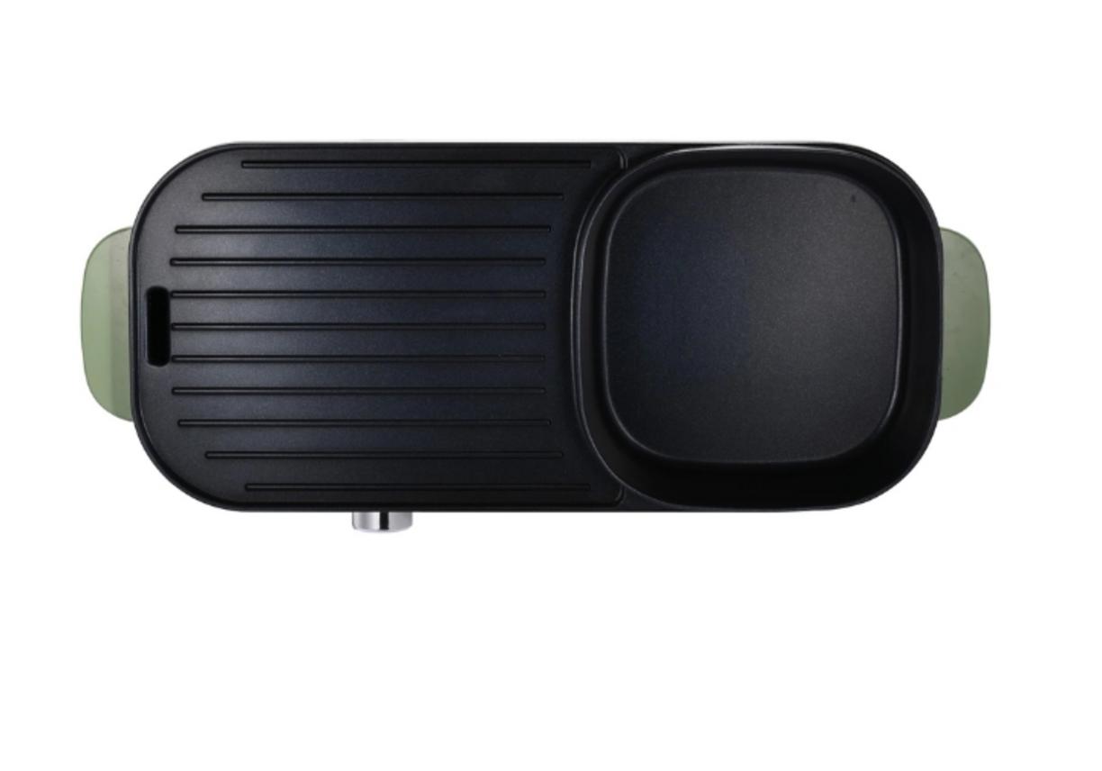 Bảng thông số kỹ thuật chi tiết của bếp lẩu nướng điện Nagakawa NAG3104 trên nền trắng