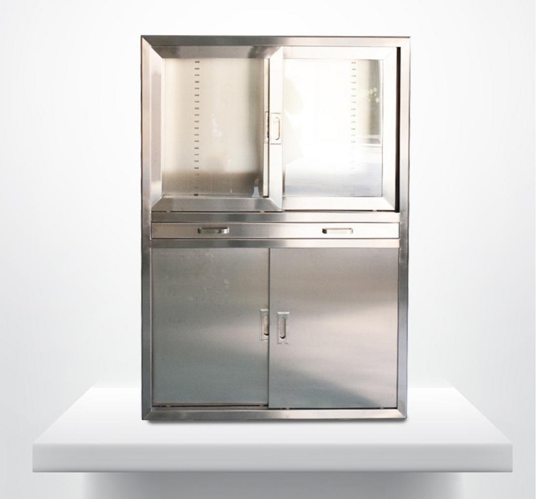Thông số kỹ thuật của Tủ thuốc y tế 2 cửa kính 2 cửa inox