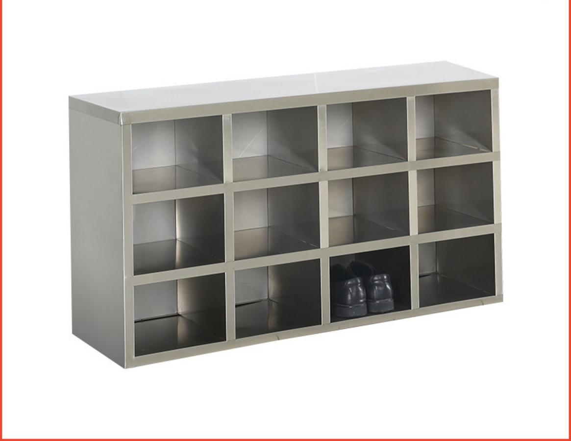 Bảng thông số kỹ thuật chi tiết sản phẩm tủ giày inox 12 hộc