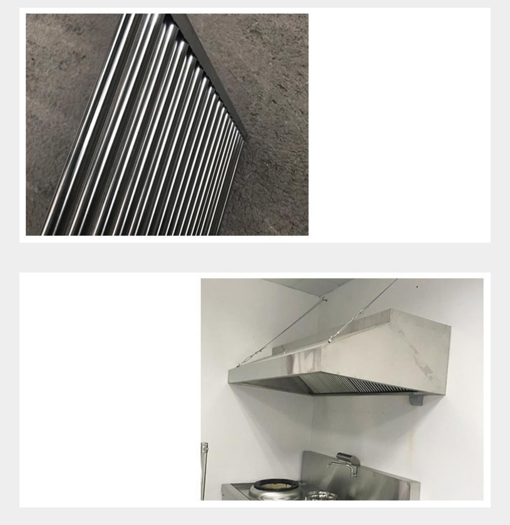 Thông số kỹ thuật chụp hút mùi inox dài 1.5m