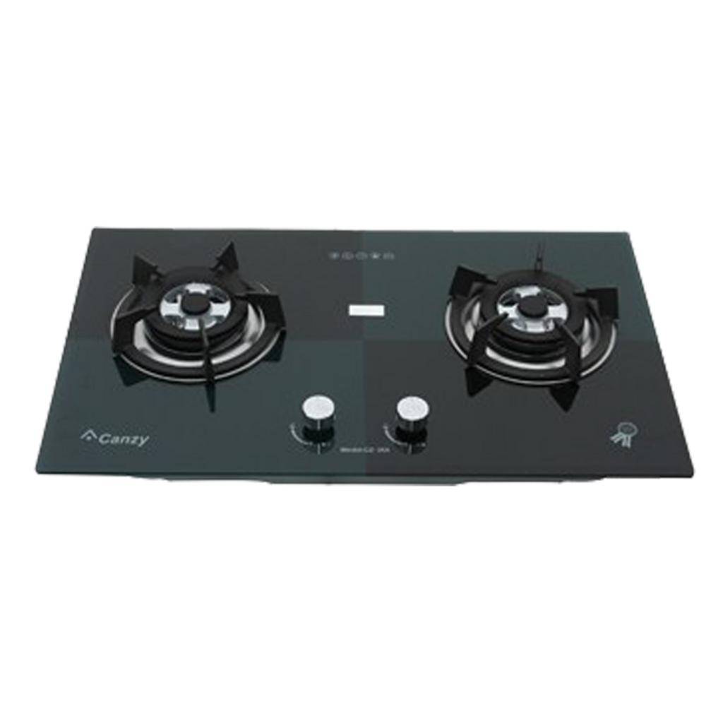 Bếp gas âm 2 lò Canzy CZ 268 Xanh Đen