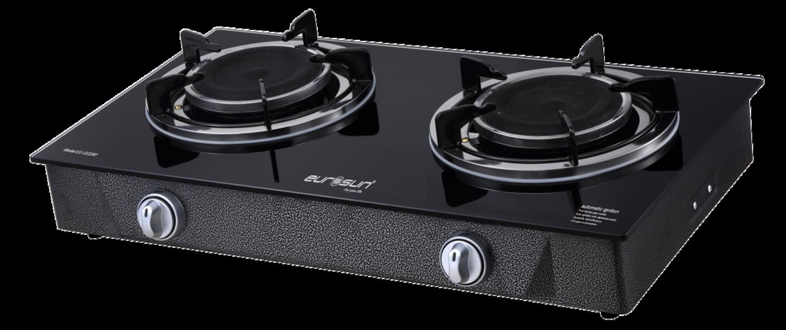 Bếp gas dương Eurosun GD260 trong nhà bếp hiện đại với ánh sáng tự nhiên