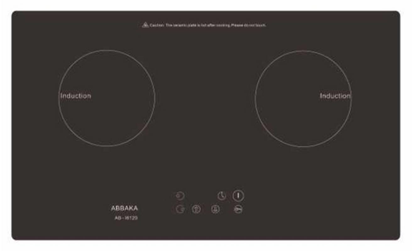 BẾP TỪ ABBAKA AB-I6120SC trên bàn bếp hiện đại ánh sáng tự nhiên