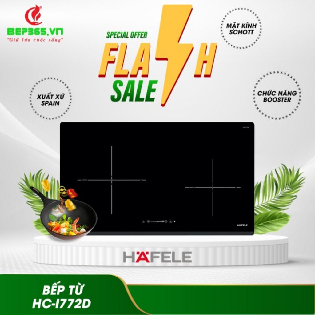Bếp từ đôi Hafele HC-I772D 536.61.645 lắp âm