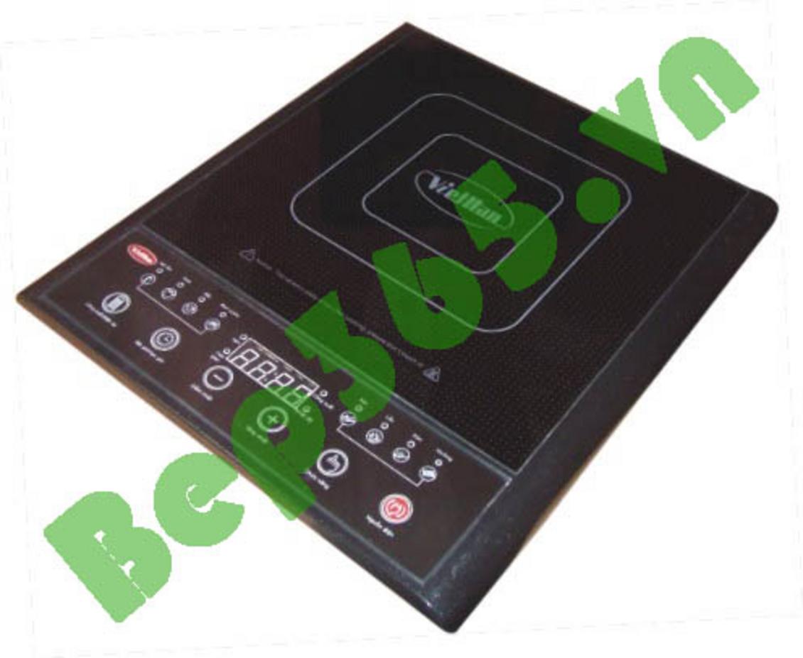 Bếp từ đơn Việt Hàn VH20C1-IH59 trên mặt bếp sạch nền bếp sáng phong cách hiện đại