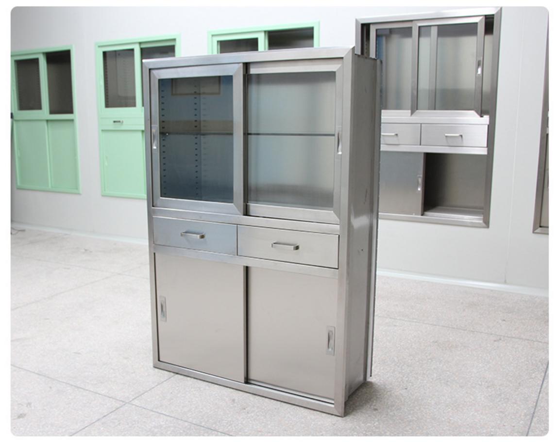 Biểu đồ so sánh tủ thuốc y tế inox 304 4 cửa 2 ngăn kéo với tủ inox phổ biến