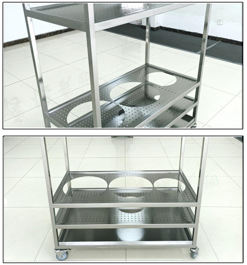 Biểu đồ so sánh xe đẩy inox 5 tầng 3100x610x2000mm với đối thủ