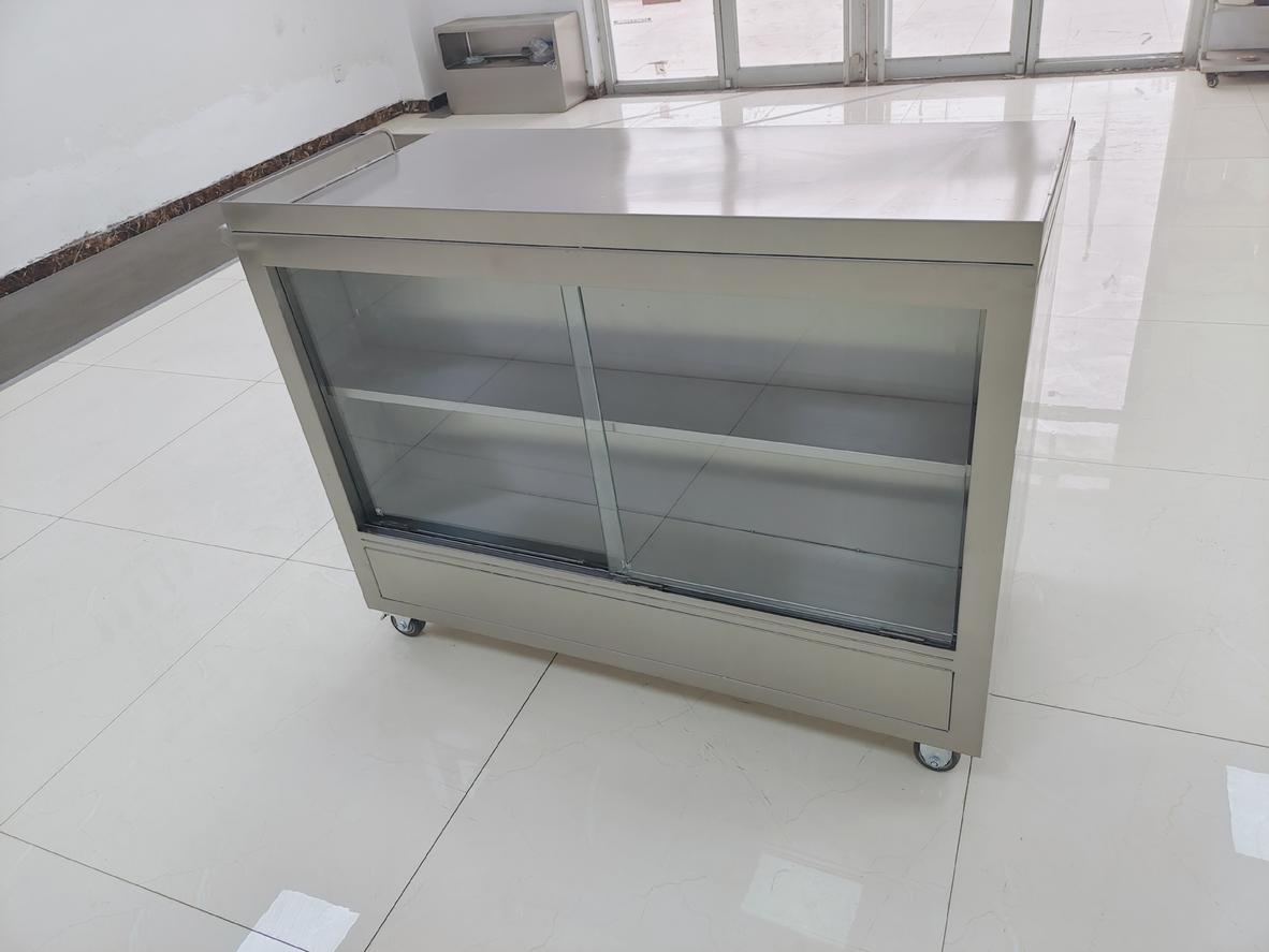 Biểu tượng câu hỏi thường gặp và sản phẩm tủ inox y tế 2 cửa 2 ngăn kéo