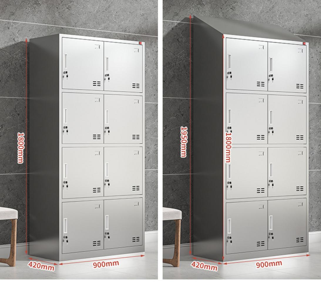 Chi tiết mối hàn TIG và chân cao su chống trượt của tủ quần áo inox