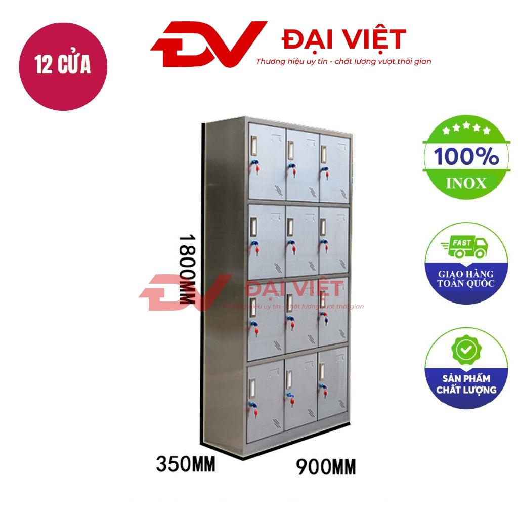 Tổng quan về tủ hồ sơ inox 12 cửa 900x350x1800mm