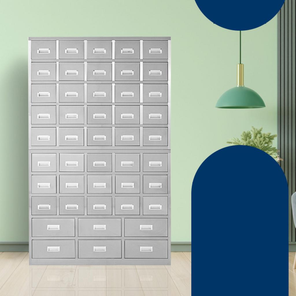 Thông số kỹ thuật Tủ thuốc đông y inox 46 ngăn 2 cửa