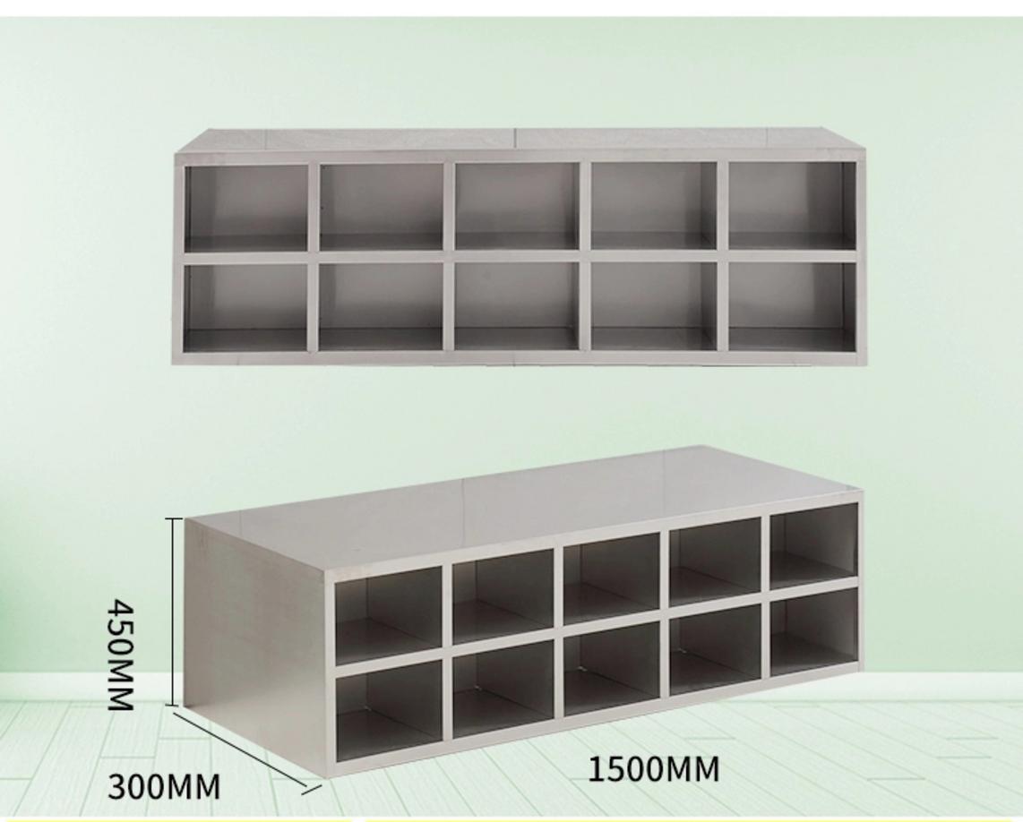 Ưu điểm Tủ giày inox 10 hộc