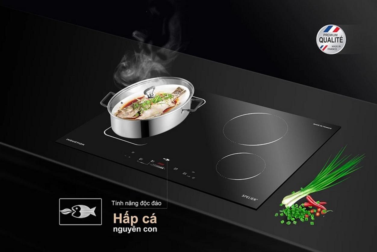 Ưu điểm Bếp từ Spelier 3 vùng nấu SPF 948S