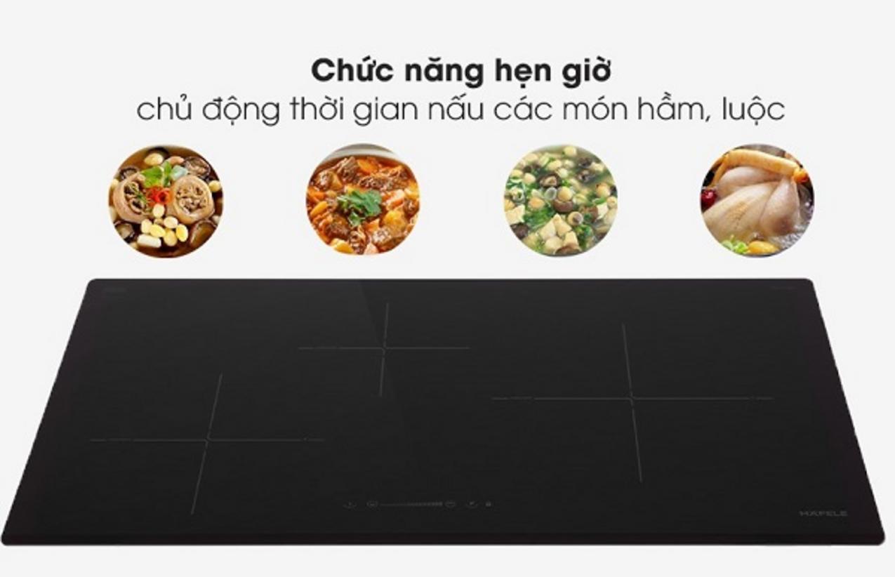 Bảng điều khiển cảm ứng trượt với 9 mức nhiệt của Bếp từ Hafele