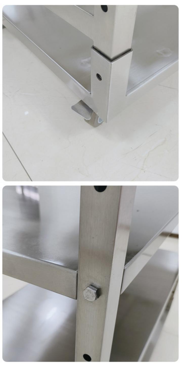 Ưu điểm xe đẩy 4 tầng inox