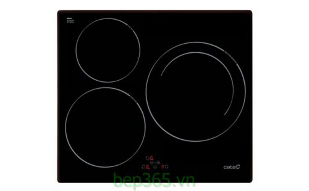 Bếp từ Cata 3 vùng nấu I603 B/A lắp âm