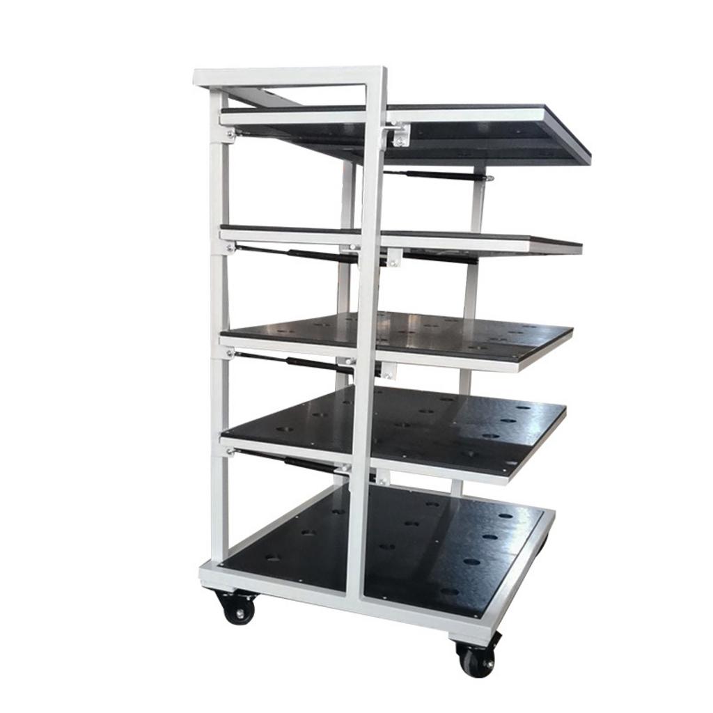 Ưu điểm xe đẩy khay cơm inox 5 tầng