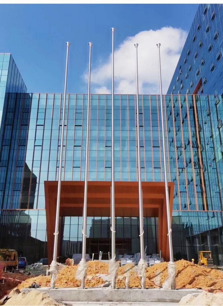 Hình ảnh hướng dẫn lắp đặt và bảo dưỡng cột cờ inox