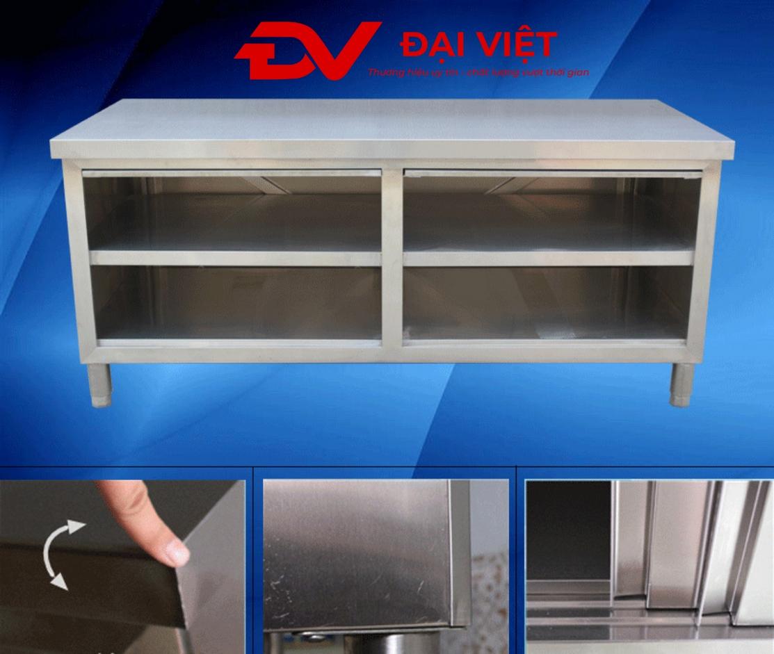 Hình ảnh minh họa hướng dẫn vệ sinh và sử dụng tủ inox cửa lùa