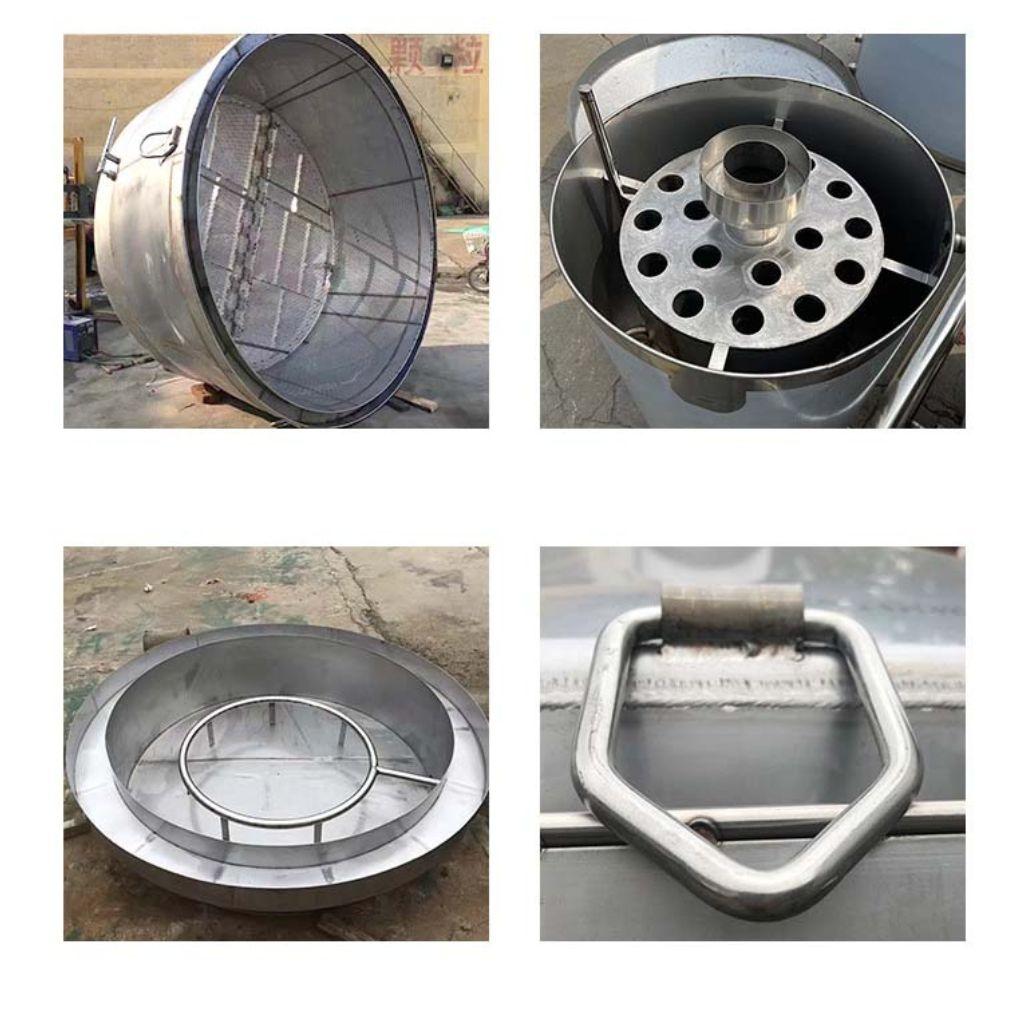 Hình ảnh minh họa ưu điểm nổi bật của nồi nấu rượu inox 304 dung tích 90kg