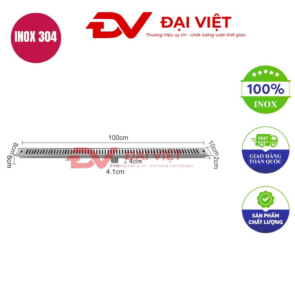 Tổng quan về sản phẩm Thoát sàn bếp nhà hàng 100x10x6cm